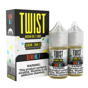 Twist E-Liquids SALTS - Blend No.1 (Tropical Pucker Punch) - 2x30ml / 35mg