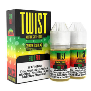Twist E-Liquids SALTS - Sour Red TWST - 2x30ml / 35mg