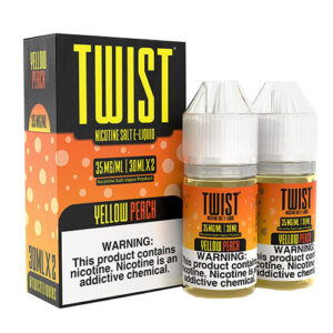 Twist E-Liquids SALTS - Yellow Peach TWST - 2x30ml / 35mg