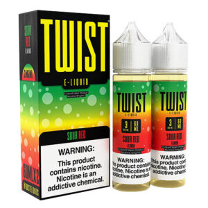 Twist E-Liquids - Sour Red (Sweet & Sour) - 2x60ml / 0mg