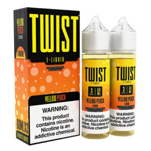 Twist E-Liquids - Yellow Peach (Peach Blossom Lemonade) - 2x60ml / 3mg