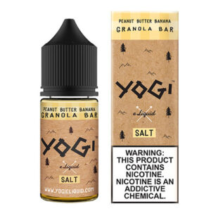 Yogi ELiquid Salts - Peanut Butter Banana Yogi Salt - 30ml / 35mg