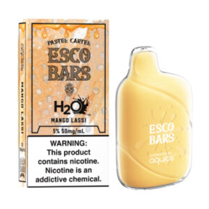 Esco Bars H20 6000 - Disposable Vape Device - Mango Lassi - Single (15ml) / 50mg