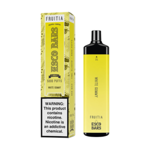 Esco Bars MEGA x Fruitia - Disposable Vape Device - White Gummy - Single (14ml) / 50mg