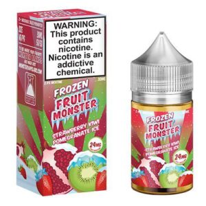 Frozen Fruit Monster eJuice Synthetic SALT - Strawberry Kiwi Pomegranate Ice - 30ml / 24mg