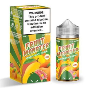 Fruit Monster eJuice Synthetic - Mango Peach Guava - 100ml / 0mg