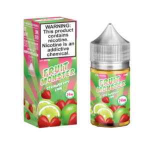 Fruit Monster eJuice Synthetic SALT - Strawberry Lime - 30ml / 24mg