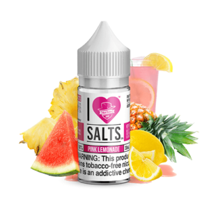 I Love Salts Tobacco-Free Nicotine by Mad Hatter - Pink Lemonade (Luau Lemonade) - 30ml / 25mg