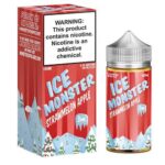 ICE Monster eJuice Synthetic - Strawmelon Apple Ice - 100ml / 0mg