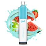 Pod Mesh 5500 Synthetic - Disposable Vape Device - Berry Lush Apple - Single / 50mg