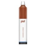 Pod Mesh 5500 Synthetic - Disposable Vape Device - Cookies and Cream - Single / 50mg