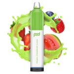 Pod Mesh 5500 Synthetic - Disposable Vape Device - Frozen Strawberry Guava - Single / 50mg