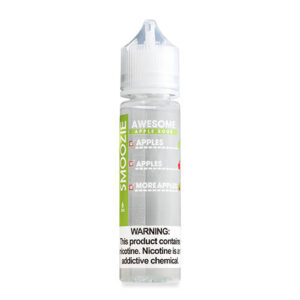 Smoozie Synthetic E-Liquid - Awesome Apple Sour - 60ml / 0mg