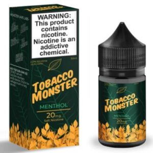 Tobacco Monster eJuice Synthetic SALT - Menthol - 30ml / 20mg