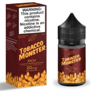 Tobacco Monster eJuice Synthetic SALT - Rich - 30ml / 40mg