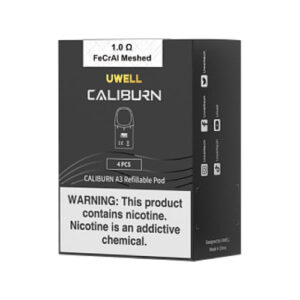 Uwell Caliburn A3 Replacement Pod - 4-Pack / 1.0 Ohms
