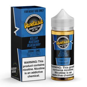 Vapetasia eJuice - Killer Kustard Blueberry - 100ml / 0mg