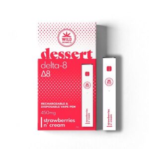 DELTA 8 dessert - Rechargeable and Disposable Vape Pen 450mg