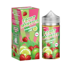 Fruit Monster eJuice Synthetic - Strawberry Lime - 100ml / 0mg