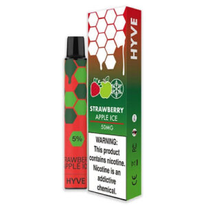 HYVE 2500 NTN - Disposable Vape Device - Strawberry Apple Ice - 50mg, 6mL