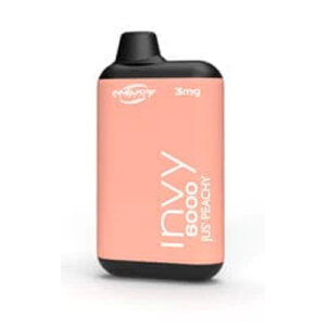 Innevape Invy 6000 - Disposable Vape Device - Jus' Peachy - Single (14ml) / Freebase - 3mg