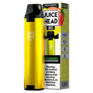 Juice Head Bars - Tobacco-Free Disposable Vape Device - Peach Pineapple - Single / 50mg