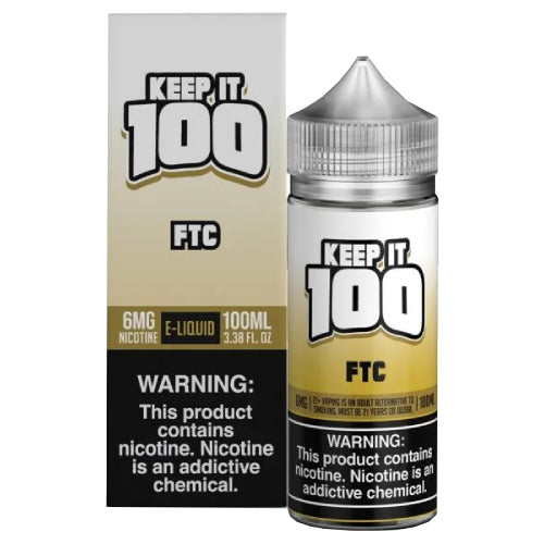 Keep It 100 Synthetic E-Juice - FTC - 100ml / 6mg