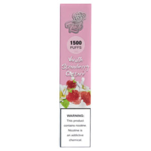Lush 1500 - Disposable Vape Device - Vanilla Strawberry Custard - 50mg, 5mL