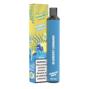 Monster Bars 3500 - Disposable Vape Device - Blueberry Lemonade - Single / 50mg