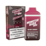 Monster MAX Bars - Disposable Vape Device - Black Cherry Jam - Single (12ml) / 50mg