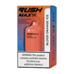 Rush Max 5K - Disposable Vape Device - Blood Orange Ice - 9.5ml / 50mg