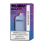 Rush Max 5K - Disposable Vape Device - Blue Razz Ice - 9.5ml / 50mg