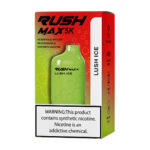 Rush Max 5K - Disposable Vape Device - Lush Ice - 9.5ml / 50mg