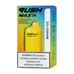 Rush Max 5K - Disposable Vape Device - Mango Ice - 9.5ml / 50mg