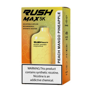 Rush Max 5K - Disposable Vape Device - Mango Pineapple - 9.5ml / 50mg