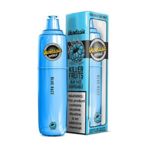 Vapetasia Killer Synthetic - Disposable Vape Device - Blue Razz - 50mg,10mL