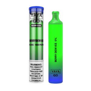 YAYA Go 1600 NTN - Disposable Vape Device - Berrydew Ice - 50mg, 5mL