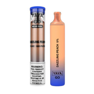 YAYA Go 1600 NTN - Disposable Vape Device - Dazzling Peach - 50mg, 5mL