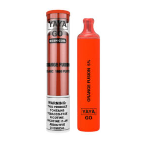 YAYA Go 1600 NTN - Disposable Vape Device - Orange Fusion - 50mg, 5mL