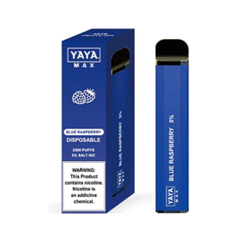 YAYA MAX - Disposable Vape Device - Blue Raspberry - 50mg, 6.5mL
