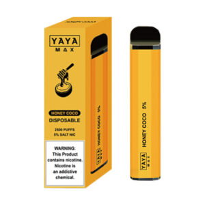 YAYA MAX - Disposable Vape Device - Honey Coco - 50mg, 6.5mL