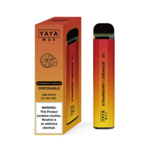 YAYA MAX - Disposable Vape Device - Strawberry Lemonade - 50mg, 6.5mL