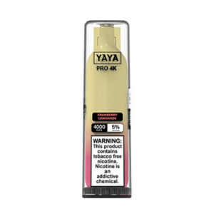 YAYA Pro 4K NTN - Disposable Vape Device - Cranberry Lemonade - 50mg, 12mL