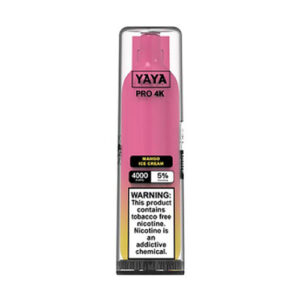 YAYA Pro 4K NTN - Disposable Vape Device - Mango Ice Cream - 50mg, 12mL