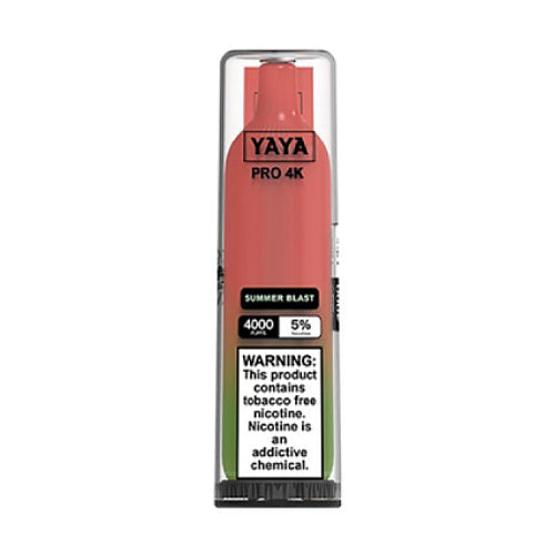 YAYA Pro 4K NTN - Disposable Vape Device - Summer Blast - 50mg, 12mL