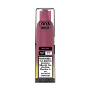 YAYA Pro 4K NTN - Disposable Vape Device - Tropical - 50mg, 12mL