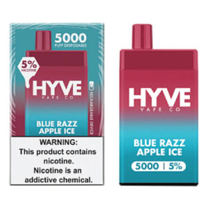 HYVE 5K Disposable - Blue Razz Apple Ice - 12ml / 50mg