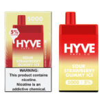 HYVE 5K Disposable - Sour Strawberry Gummy Ice - 12ml / 50mg