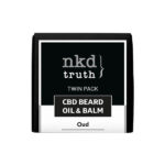 NKD 150mg CBD Twin Pack OUD Beard Oil and balm (BUY 1 GET 1 FREE)