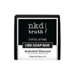 NKD 50mg CBD Activated Charcoal Soap Bar 100g (BUY 1 GET 1 FREE)